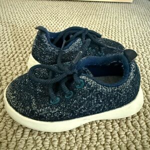 Allbirds Toddler Navy Blue Sneakers Size 7